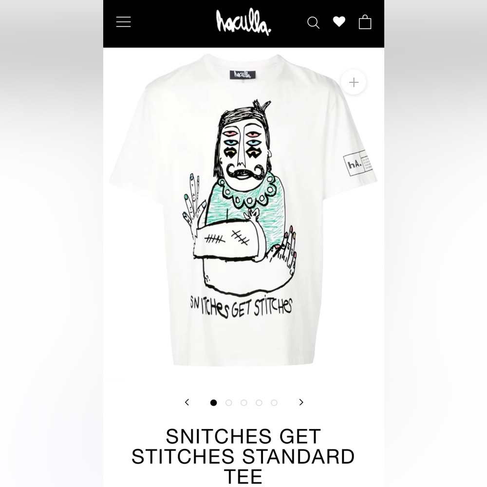 Haculla T-shirt EXCELLENT Condition